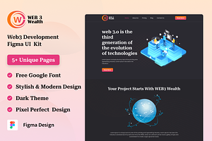 Web3 Wealth Web3 Development Website