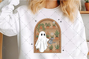 Cute Ghost Plant Lover Png, an Illustration by Craft Nest (Thumbnail 3 of 6)