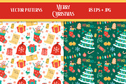 Christmas Vector Patterns Collection, a Pattern Graphic by AnnaViolet_store (Thumbnail 4 of 10)