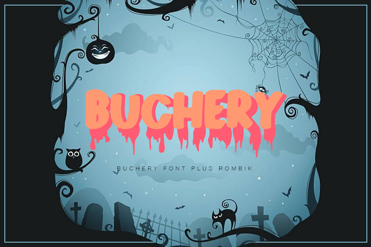 Buchery, a Script Font by Alexander Tiunov (Photo 1 of 7)