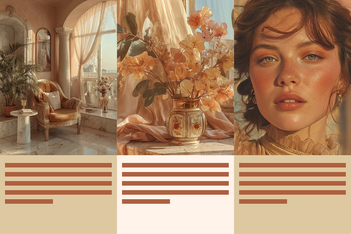 Golden Reverie AI Art & Prompt, a Decorative Illustration by Artimind Studio (Photo 9 of 11)