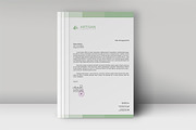 Letterhead Template, a Stationery Template by artisanHR (Thumbnail 3 of 6)
