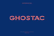 Ghostac - Modern Display Typeface, a Font by Letterna (Thumbnail 1 of 4)