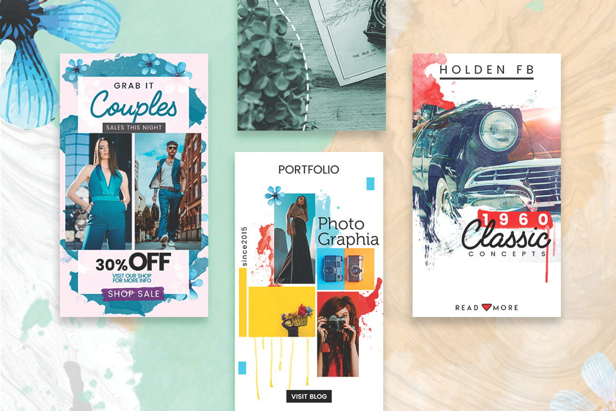 Multipurpose Animated Instagram, a Social Media Template by dePanda (Photo 5 of 6)