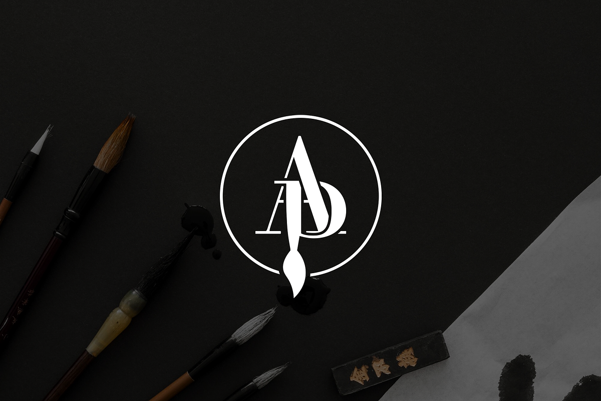 Luxury Initials AP with Brush Logo, a Branding & Logo Template by Luxury Logos (Photo 2 of 4)