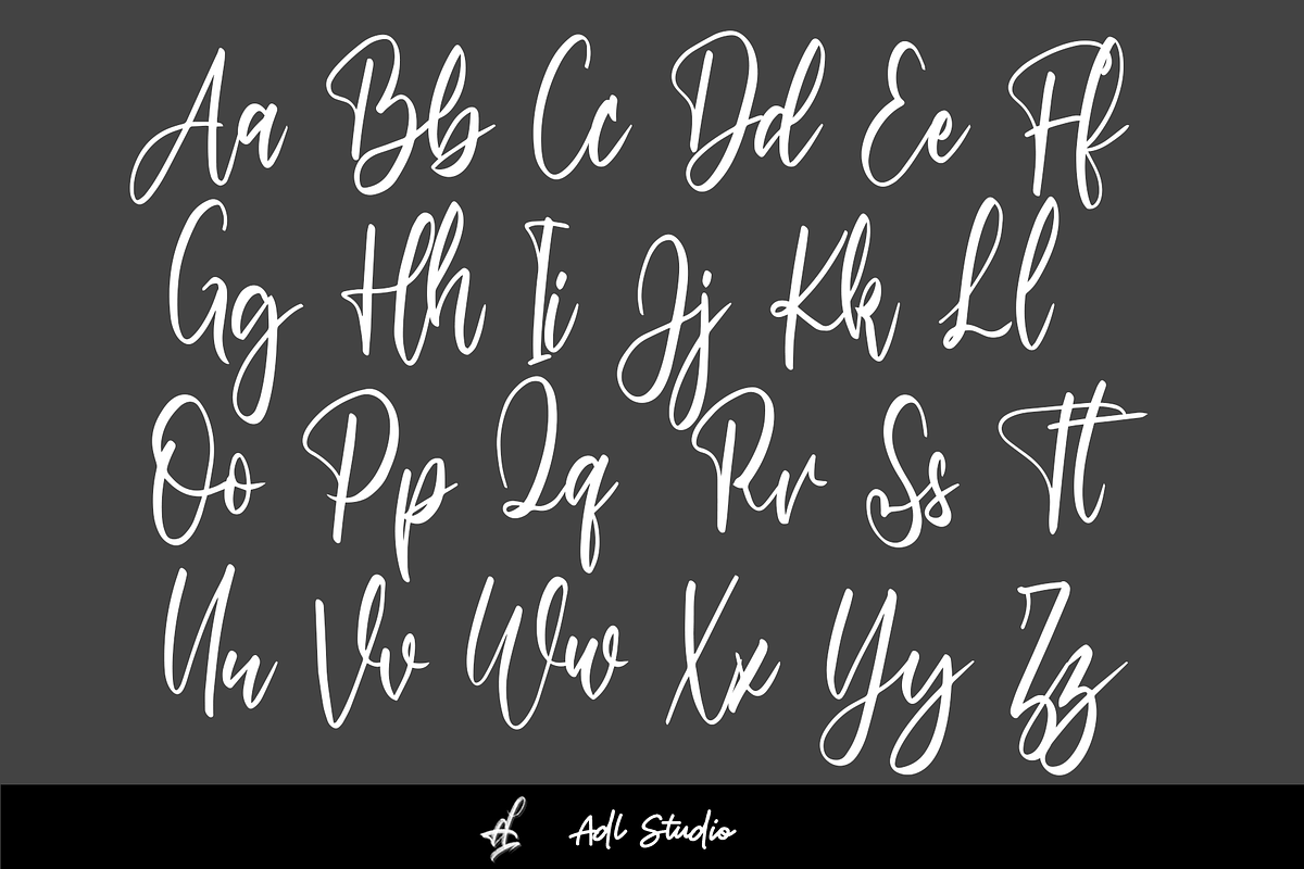 Catherine, a Script Font by Adl Studio (Photo 4 of 5)