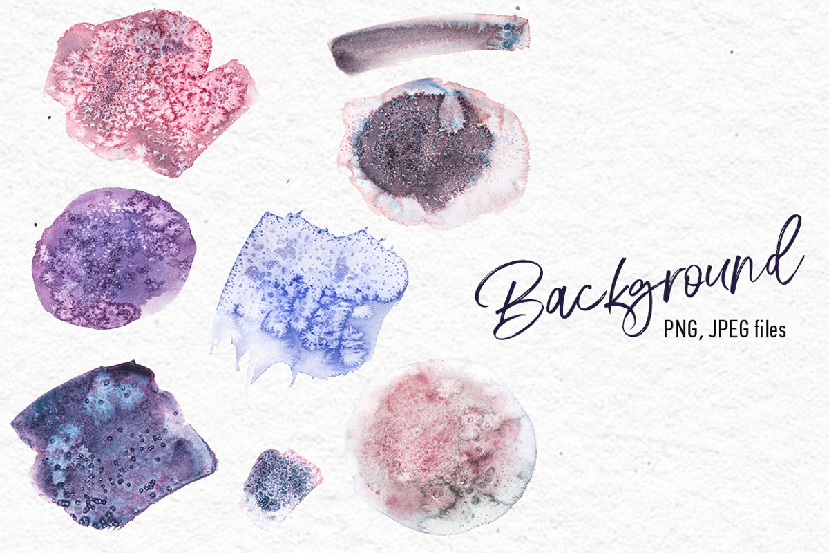 Blueberries watercolor clip art, a Food Illustration by Ann Astro (Photo 5 of 13)