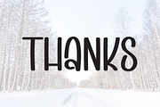 Mountain Christmas | Script Font, a Script Font by Scratchones (Thumbnail 8 of 8)
