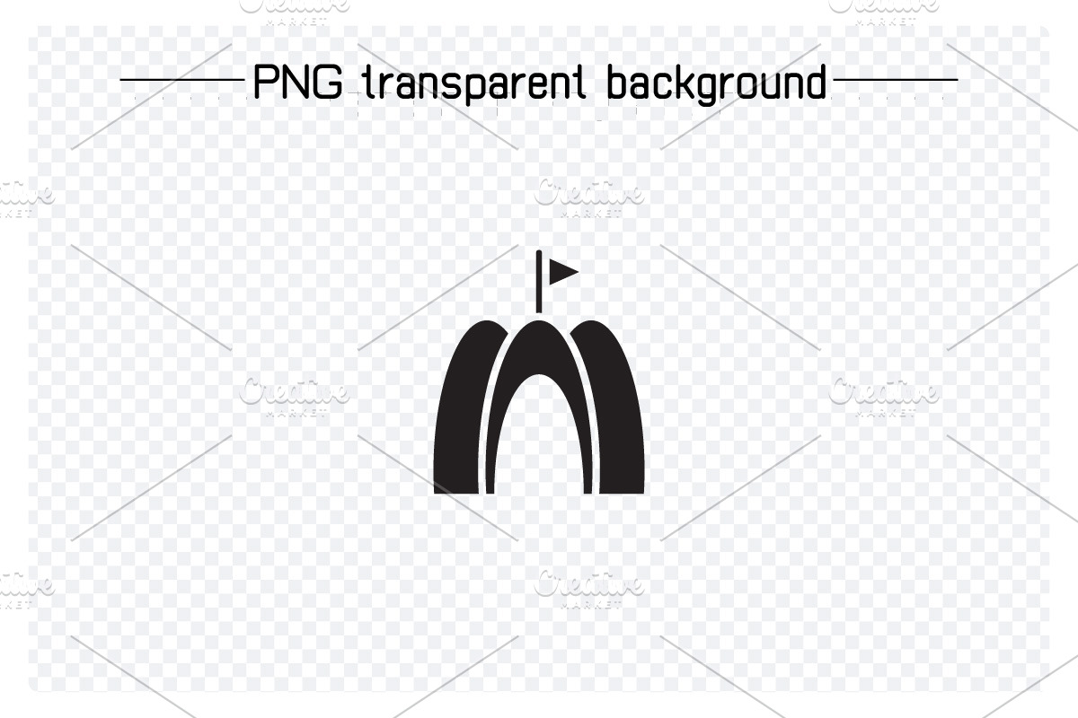 Canopy Dome Tent Icons Set, an Icon by Designfour (Photo 3 of 7)