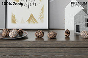 Christmas Frames & Wallpaper Mockups, a Product Mockup by mock-ups (Thumbnail 15 of 16)
