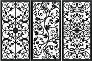 Elegant Lasercut Panel Vector Set, an Illustration by Amazin_art (Thumbnail 10 of 21)