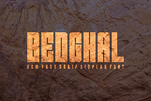 Bedghal - Font