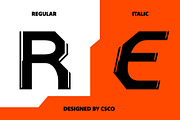 Stellen – Futuristic Font, a Sans Serif Font by Craft Supply Co. (Thumbnail 3 of 8)