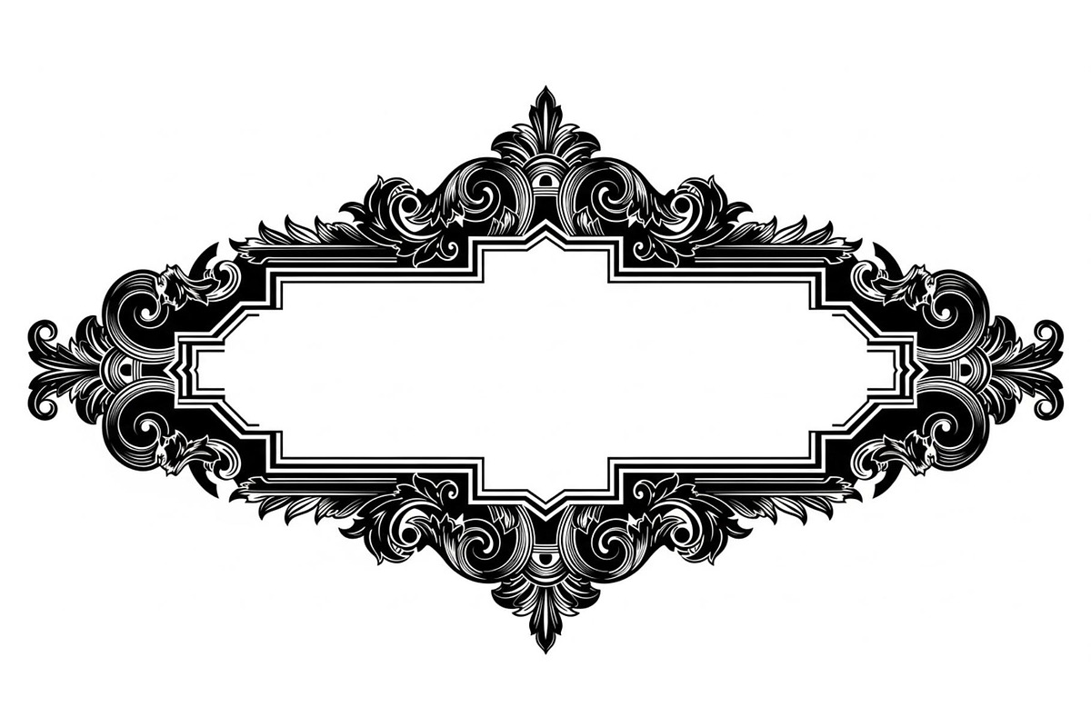 Vintage Ornamental Frame Border Bund, an Illustration by jahid234 (Photo 29 of 31)