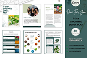 7-day Smoothie Detox Plan, a Books & Magazine Mockup by Millennials Marketing (Thumbnail 2 of 8)