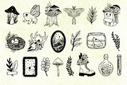 Goblincore SVG/PNG 40 designs Bundle, an Object Illustration by SecondOfJuly (Thumbnail 2 of 4)