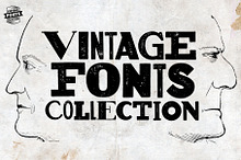 Vintage Fonts Collection - 18 fonts