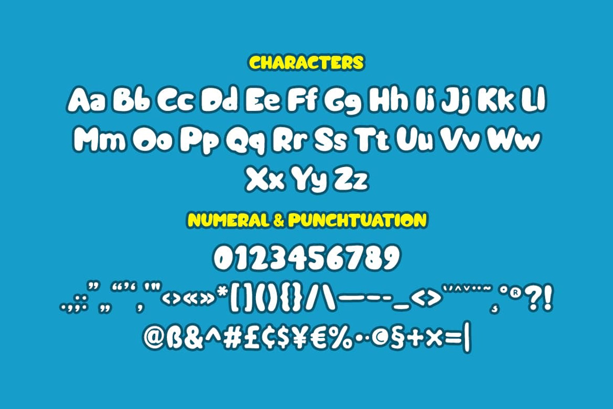 Good Castyll Playful Font, a Sans Serif Font by twinstd (Photo 12 of 14)