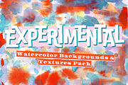 Experimental Watercolor Backgrounds, a Texture Graphic by Maya's Art Adventures (Thumbnail 1 of 11)