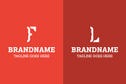 Letter F and L Code Simple Logo, a Branding & Logo Template by Pray Art Design Studio (Thumbnail 2 of 2)