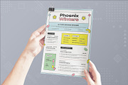 New Retro Resume, a Resume Template by Fannan Studio (Thumbnail 2 of 2)