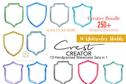 Crest Creator - Creative Bundle Set, an Illustration by SmallHouseBigPony (Thumbnail 22 of 23)