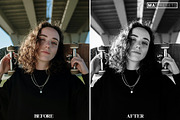 10 BLACK and WHITE Lightroom Presets, a Preset Add-On by MaPresets (Thumbnail 7 of 14)