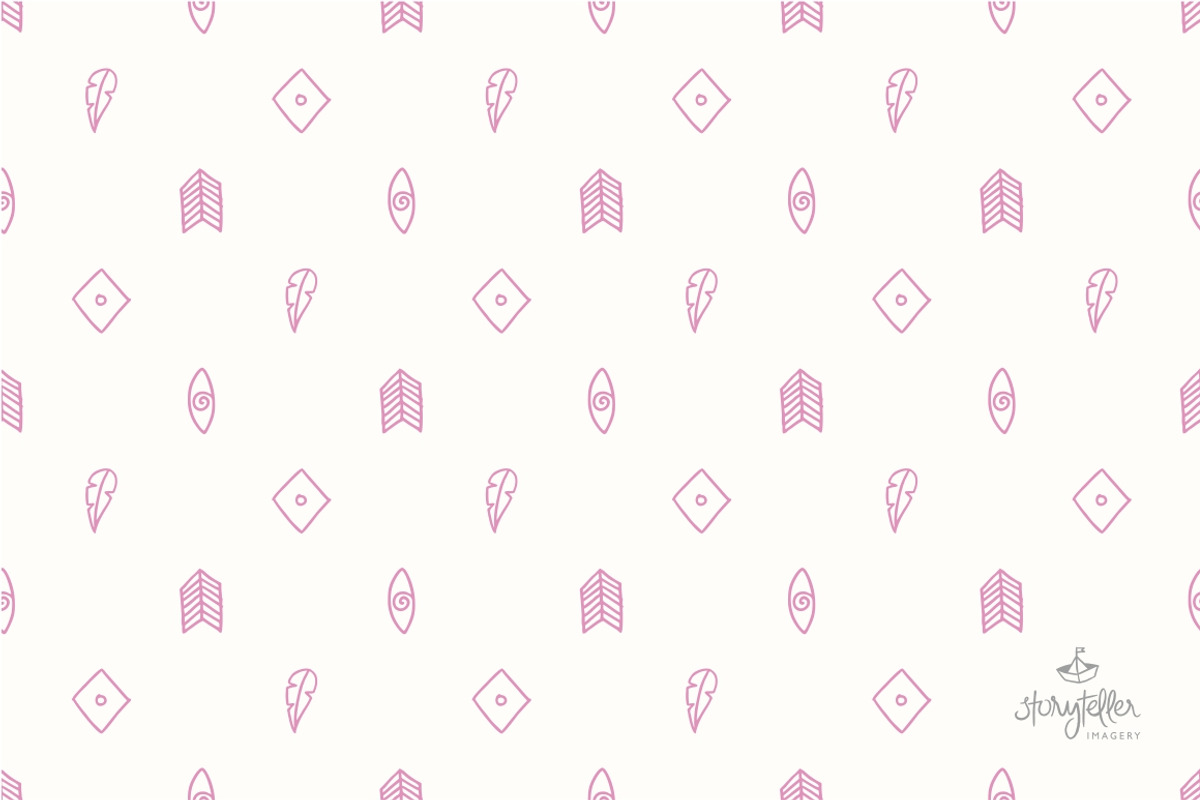 100 Doodle + 5 Seamless Patterns, a Decorative Illustration by Storyteller Imagery (Photo 5 of 8)
