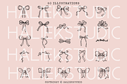 Coquette Bows Procreate Brush Set, a Brush Add-On by HalieKStudio (Thumbnail 2 of 9)