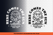 Surf Club Cartoon Collection, an Illustration by cd-design.co (Thumbnail 5 of 8)