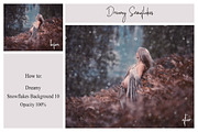 40 Dreamy Snowflakes PNG Overlays, a Texture Graphic by LovePhotoMoment (Thumbnail 7 of 16)