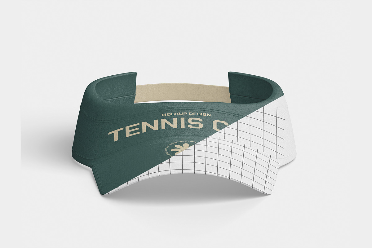Tennis Cap Mockup, a Household Mockup by Unerispace (Photo 2 of 2)