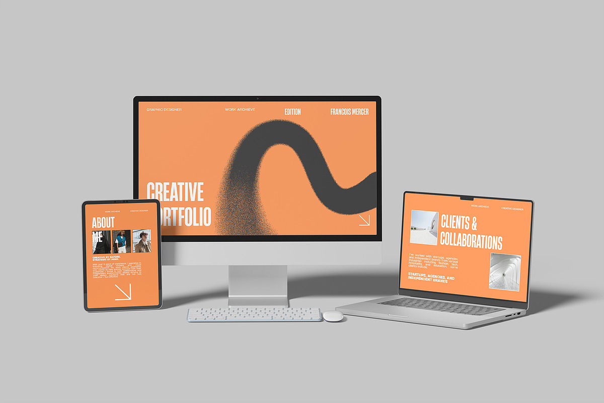 Multi Device Screen Mockup, a Device Mockup by rizalamora (Photo 3 of 12)