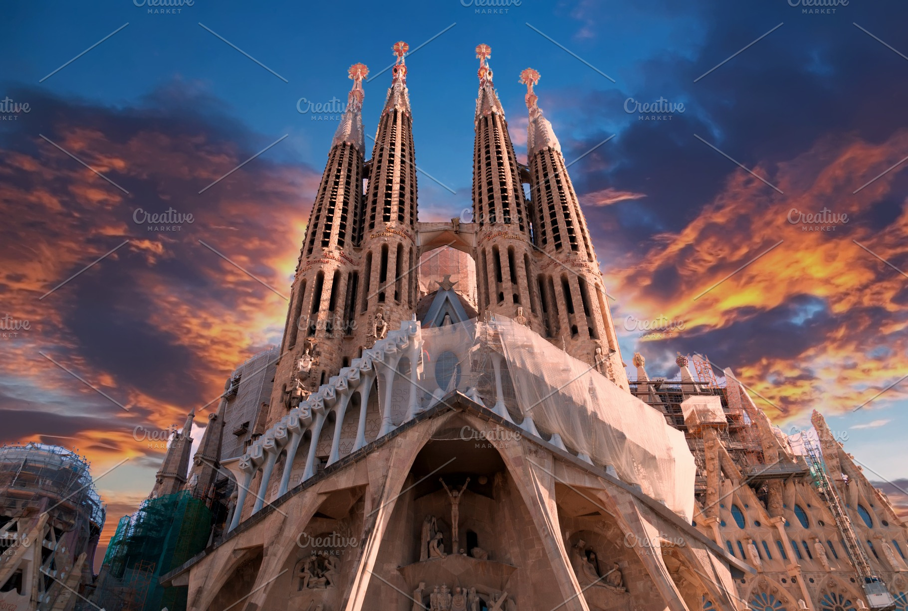 Sagrada familia in barcelona spain containing sagrada familia, barcelona, and, an Architecture Photo by 135pixels