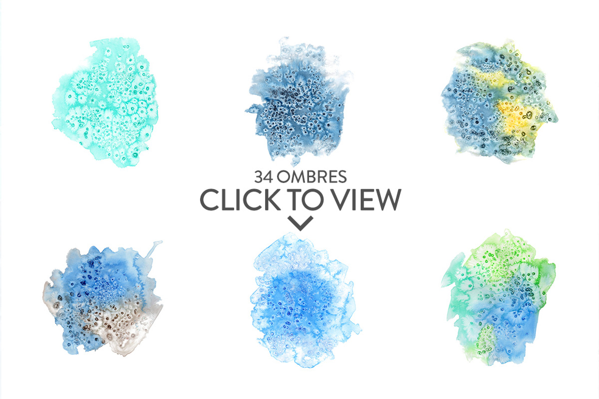 Crystalised Watercolors, a Texture Graphic by Graphic Goods Co (Photo 2 of 7)