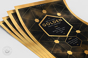 Black and Gold Flyer Template V21, a Flyer Template by ThatsDesignArt (Thumbnail 5 of 7)