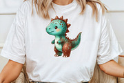 Funny Dinosaur Cute Dinosaurs, an Illustration by CraftArtStudio (Thumbnail 4 of 6)