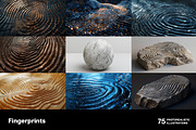 Fingerprints. 75 images, an Object Illustration by Handmadefont (Thumbnail 12 of 15)