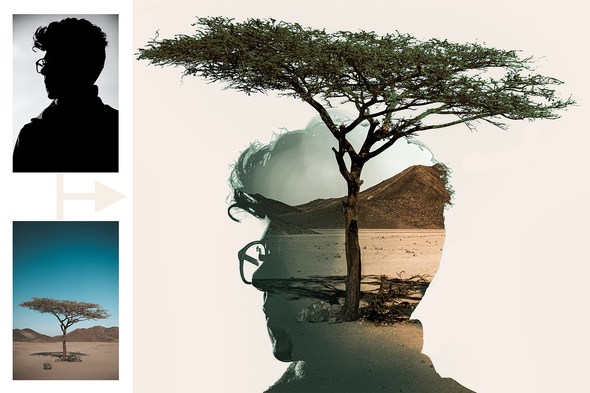 Super Double Exposure, an Action Add-On by Voleshads (Photo 2 of 7)