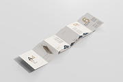 A4 Size Six Fold Brochure Mockup, a Print Template by pmvch (Thumbnail 3 of 20)
