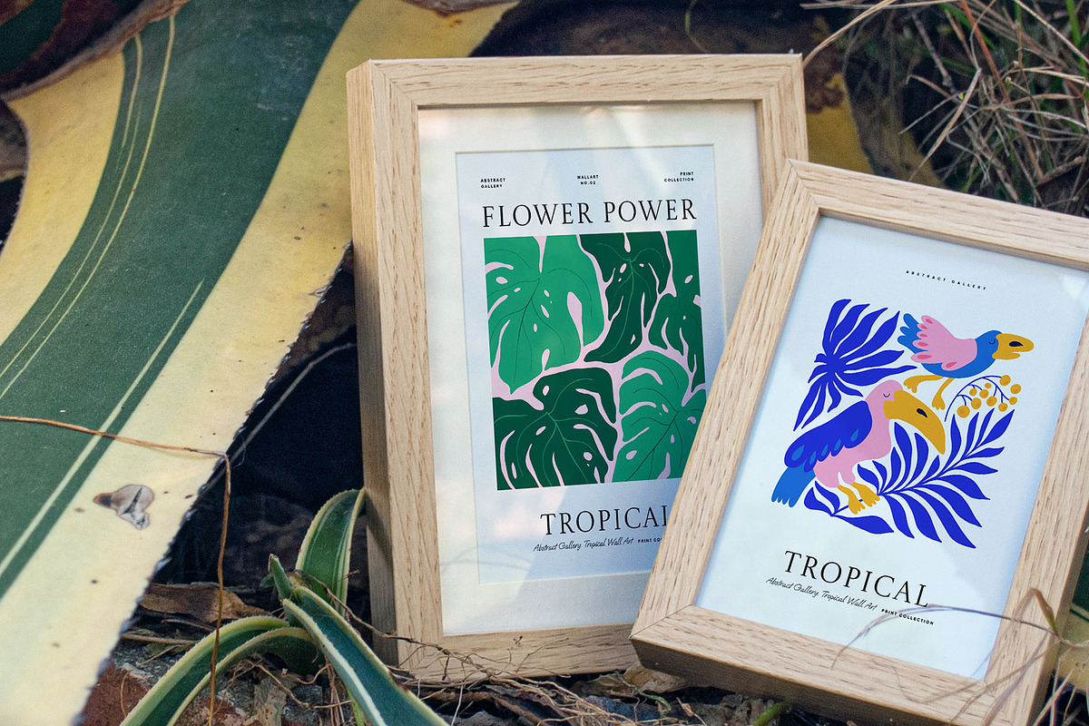 Tropical Flowers | Wall Art Creator, an Object Graphic by Leleka.Store (Photo 12 of 15)