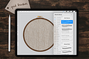 Cross Stitch Embroidery Brushes v2, a Brush Add-On by bokettori (Thumbnail 8 of 10)