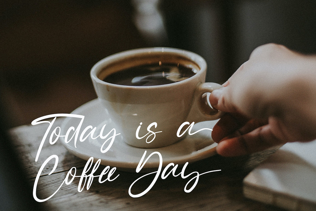Sally Tazem - Handwritten Font, a Script Font by StringLabs (Photo 8 of 11)