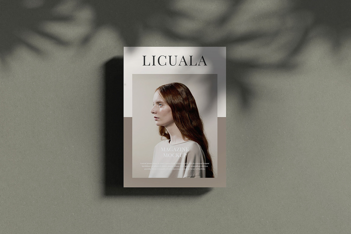 Licuala || Magazine Mockup, a Books & Magazine Mockup by JafarNation (Photo 2 of 7)