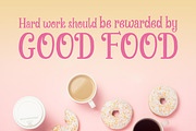 Chickens Lovers - Cute Playful Font, a Sans Serif Font by Almarkhatype (Thumbnail 9 of 10)