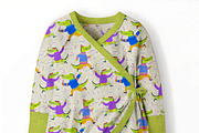 Baby Romper -Kimono one Tie Mockup, a Hoody Mockup by Nora Gad (Thumbnail 8 of 15)