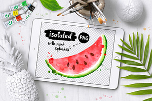 Fruit Watercolor Collection