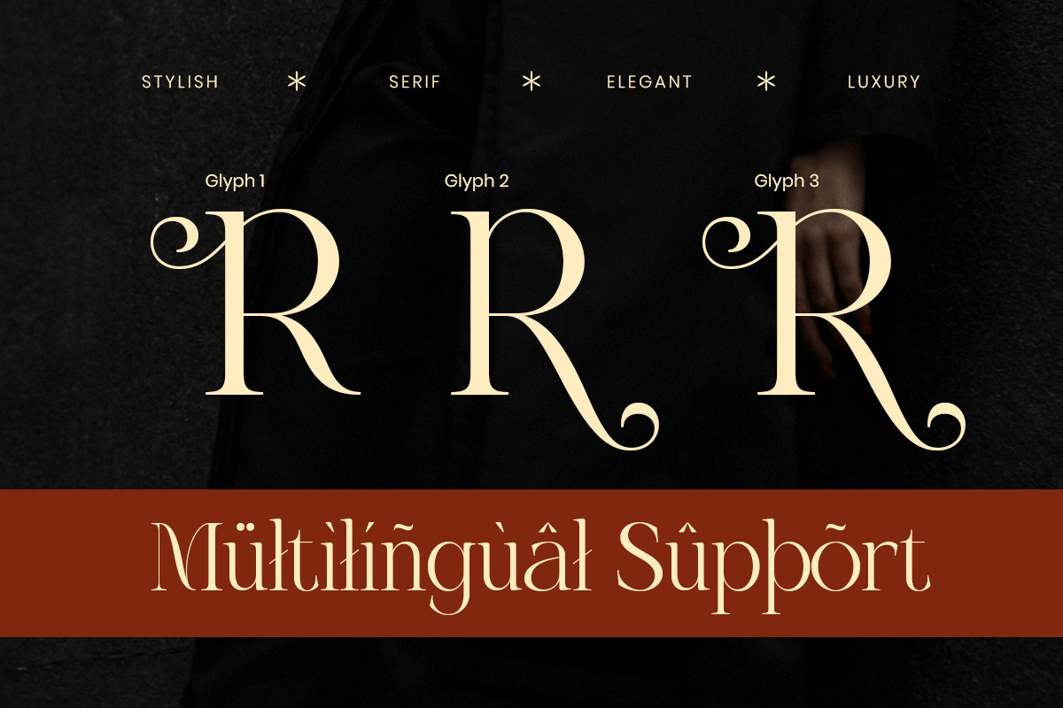 Lenkiro - Luxury Elegant Swash Serif, a Serif Font by Qweera Studio (Photo 10 of 12)