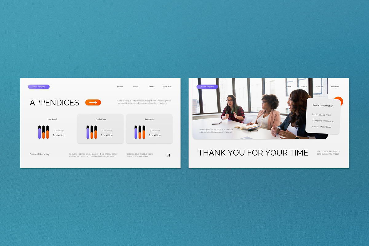 Company Business Plan Presentation, a Presentation Template by graphicook (Photo 4 of 4)