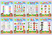 Children's Activity Book | Puzzles, a Stationery Template by Mustafiz (Thumbnail 4 of 4)